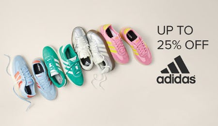 Up to 25% Off adidas