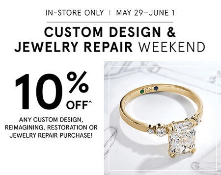 Custom Design and Jewelry Repair Weekend