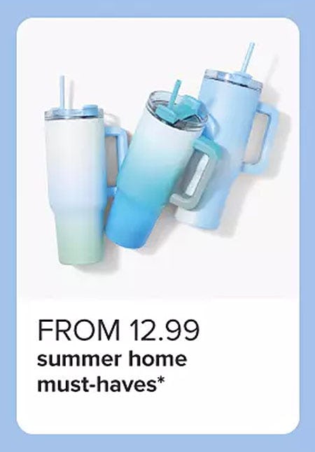 From $12.99 Summer Home Must-Haves