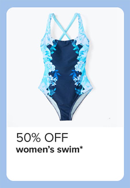 50% Off Women's Swim