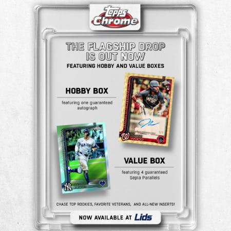 2025 MLB Topps Chrome at Lids