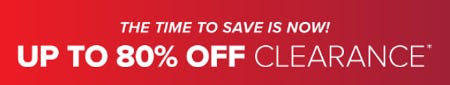 Up to 80% Off Clearance