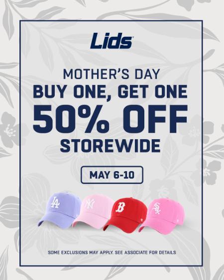 Mother's Day Deals at Lids