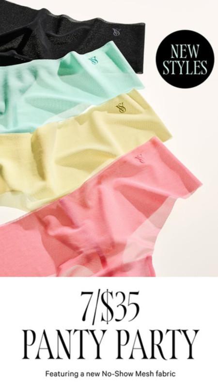 7 for $35 Panties