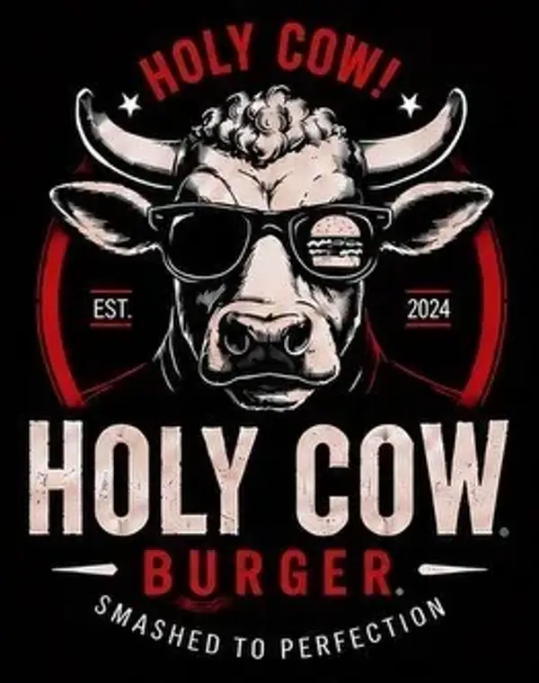 Holy Cow Burger Logo