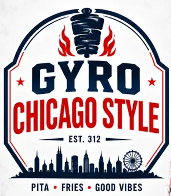 Gyro Chicago Style Logo
