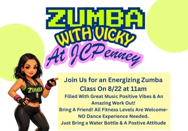 Zumba with Vicky at JCPenney