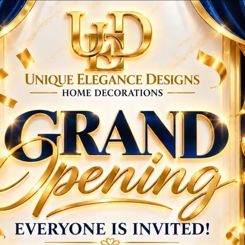 Grand Opening: Unique Elegance Designs