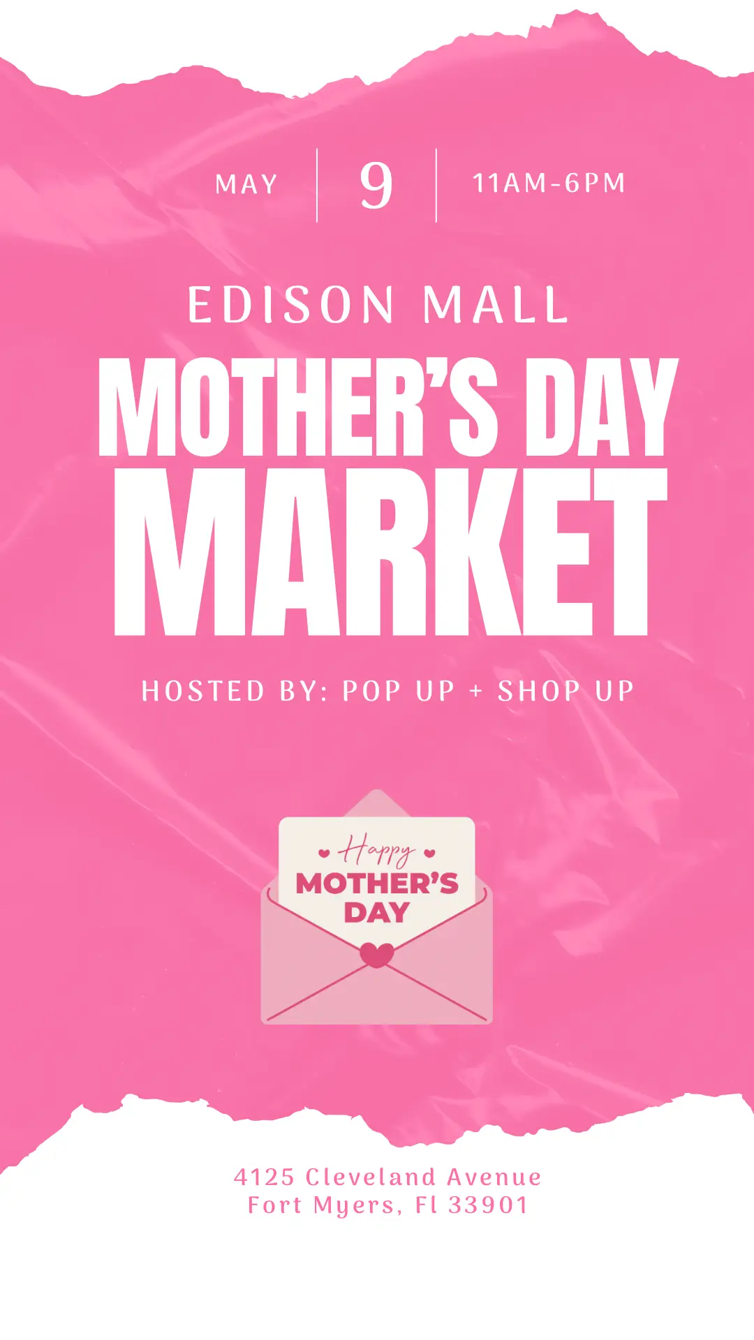 Pop Up & Shop Up Mother's Day Market