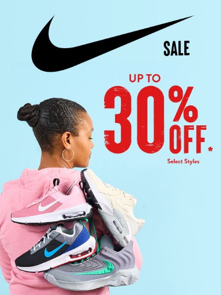 Nike Sale: Up to 30% Off