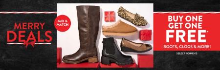 Buy One, Get One Free Boots, Clogs & More