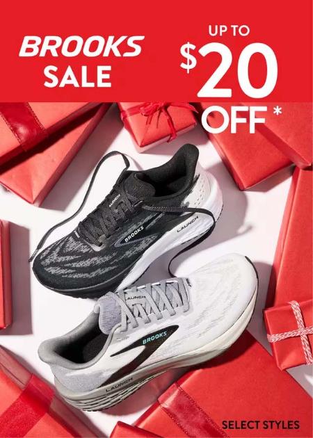 Brooks Sale Up to $20 Off