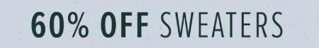 60% Off Sweaters