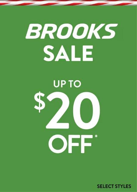 Brooks Sale Up to $20 Off