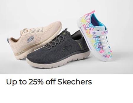 Up to 25% Off Skechers