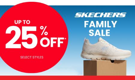 Skechers Family Sale Up to 25% Off