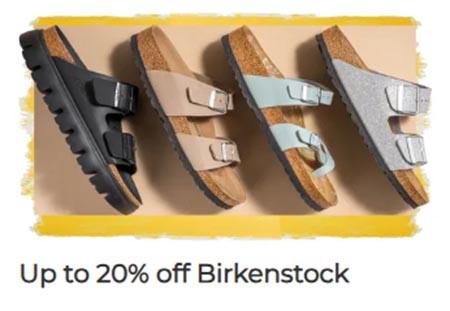 Up to 20% Off Birkenstock