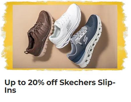 Up to 20% Off Skechers Slip-Ins