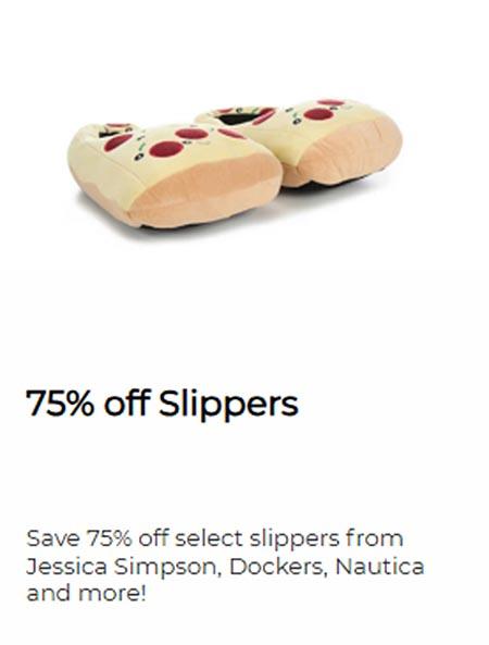 75% Off Slippers
