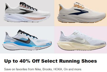 Up to 40% Off Select Running Shoes