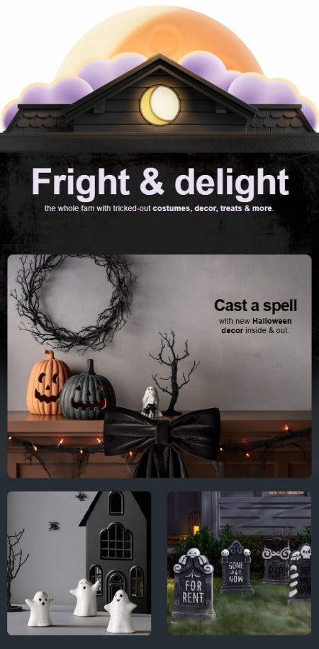 New Halloween Decor Inside & Out