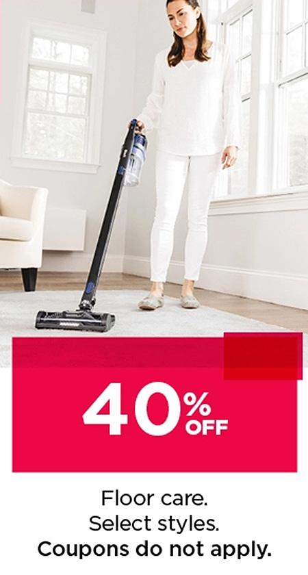 40% Off Floor Care