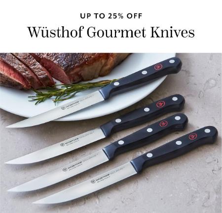 Up to 25% Off Wusthof Gourmet Knives