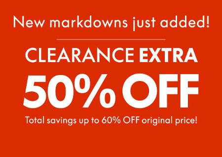 50% off Clearance