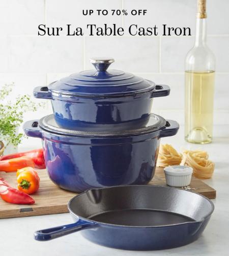 Up to 70% Off Sur La Table Cast Iron