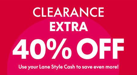 Extra 40% off Clearance