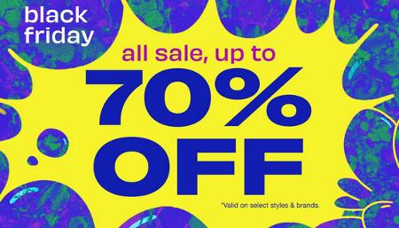 Black Friday: All Sale Up to 70% off