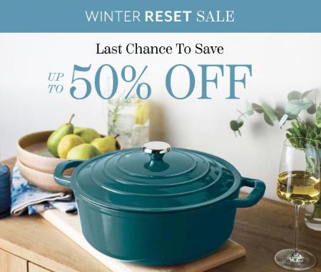 Winter Reset Sale Up to 50% Off
