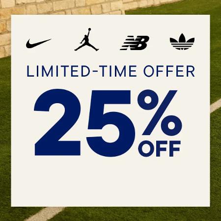 Limited-Time Offer: 25% off