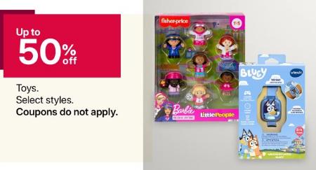 Up to 50% Off Toys