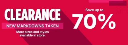 Clearance Save Up to 70%