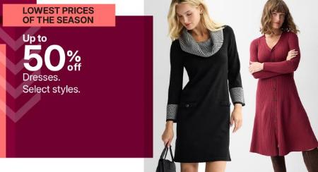 Up to 50% Off Dresses