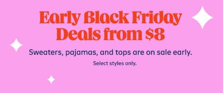 Early Black Friday Deals From $8