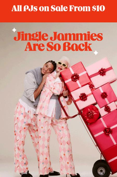 All PJs on Sale From $10