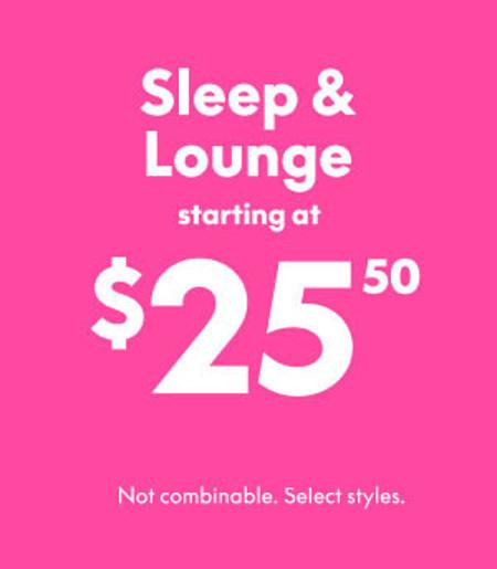 Sleep and Lounge Starting at $25.50