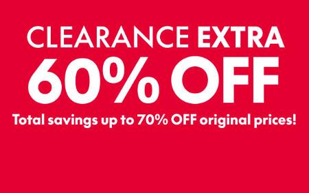 Extra 60% off Clearance