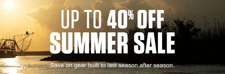 Up to 40% Off Summer Sale