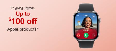 Up to $100 Off Apple Products