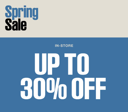 Springfield Town Center ::: Spring Sale: Up to 30% Off