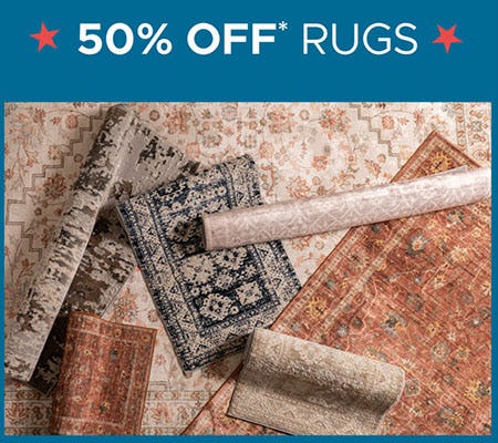 50% Off Rugs