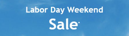Labor Day Weekend Sale