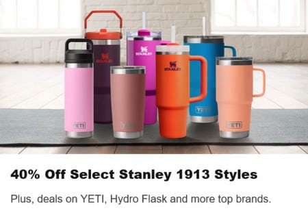 40% Off Select Stanley 1913 Styles