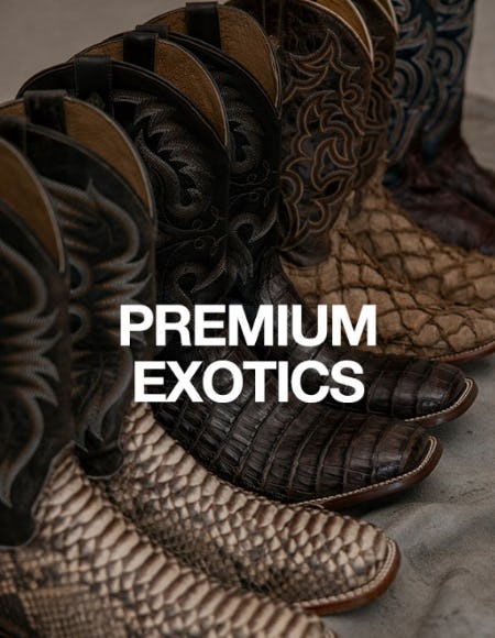 Top-Quality Exotic Boots