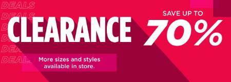 Clearance Save Up to 70%
