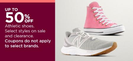 Up to 50% Off Athletic Shoes