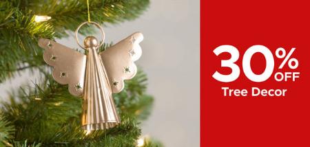 30% Off Tree Decor